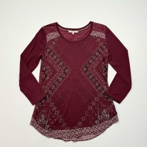 Women’s Miss Me Long Sleeve T-Shirt Size Small